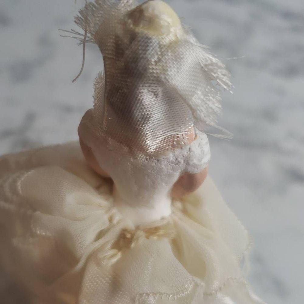 Vintage‎ 1957 Pfeil and Holing Cake Toper Bride Figurine - Picture 12 of 16